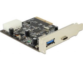 Delock PCIe USB 3.1 Gen 2 Type-A + Type-C