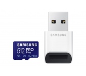 Samsung Pro Plus 2021 microSDXC 512GB + olvasó