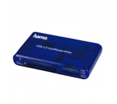 Hama USB 2.0 Kártyaolvasó 35in1 kék