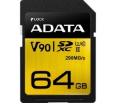 Adata Premier One SDXC 64GB UHS-II U3 CL10