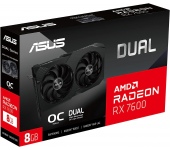 ASUS Dual Radeon RX 7600 V2 OC Edition 8GB GDDR6