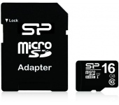 Silicon Power Micro SD 16GB + SD adapter CL10