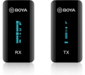 Boya BY-XM6-S1 vezeték nélküli szett 1+1 fekete