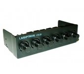 Lamptron FC2 ventilátorvezérlő fekete