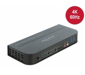 Delock KVM Switch HDMI 4K60Hz USB 3.0 + audio