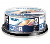 Philips CD-R80 25db-os hengeres dobozban