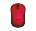 Logitech Mouse M220 Silent Red