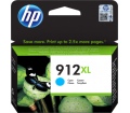 HP 912XL nagy kapacitású ciánkék