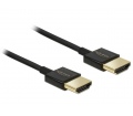 Delock HDMI HS+Ethernet 3D 4K@60Hz prémium 1m