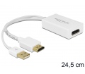 Delock Adapter HDMI-A male > Displayport 1.2 femal