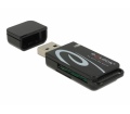 Delock USB 2.0 SD/MicroSD kártyaolvasó