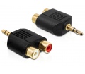 Delock Adapter Audio Stereo jack 3.5 mm 3 pin male