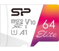 Silicon Power microSDXC Elite C10 U1 A1 V10 64GB