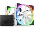 NZXT Aer RGB 2 140mm Twin Starter Pack - Matte Whi