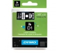 DYMO címke LM D1 alap 12mm Fehér/Fekete
