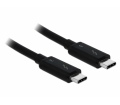 Delock Thunderbolt 3 20Gb/s (USB Type-C) 3A 2m