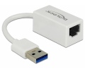 Delock USB 3.0 > Gigabit LAN kompakt, fehér