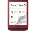 PocketBook Touch Lux 5 rubinvörös