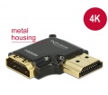 Delock HDMI with Ethernet – HDMI-A female > HDMI-A
