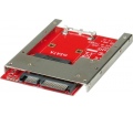 Roline mSATA SSD / SATA 2,5" 22 tűs adapter