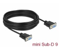 Delock SubD9 null modemű RS-232 anya-anya 10m