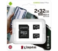 Kingston Canvas Select Plus microSDHC 32GB 2db+ada