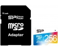 Silicon Power microSDXC Elite UHS-1 256GB + adapt