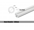 Bitspower Crystal Link Tube 16/14mm 500mm - Transp