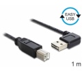 Delock EASY-USB 2.0-A apa (90°) > USB 2.0-B apa 1m