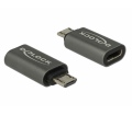 Delock USB 2.0 Micro-B male to USB 2.0 Type C fm