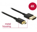 Delock Cable High Speed HDMI with Ethernet - HDMI-