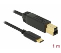 Delock USB 3.1 Gen 2 (10 Gbps) kábel Type-C a B-tí