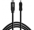 TT TetherPro USB Type C > Mini-B 5pin 4.6m fekete