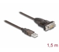 DELOCK Adapter USB 2.0 Type-A / soros RS-232 D-Sub