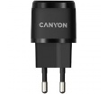 Canyon PD Mini Fali Hálózati USB-C töltő - Fekete 