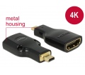 Delock Adapter High Speed HDMI Micro-D male > HDMI