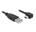 Delock USB 2.0-A male -> USB mini-B 5tűs male