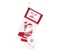 ZEP Christmas Socks white Höhe 45 cm