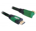 Delock High Speed HDMI with Ethernet 90° 2m