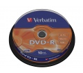 VERBATIM DVD-R 4,7GB 16X CAKE*10  43523