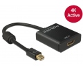 Delock mini Displayport 1.2 > HDMI 4K aktív