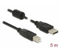 Delock USB 2.0 Type-A - Type-B kábel 5m