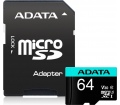 Adata Premier Pro microSDXC U3 100/80 64GB + adap.