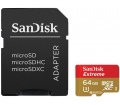 SanDisk Extreme microSDXC 64GB + adapter