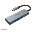 AKASA USB Type-C 4in1 Hub