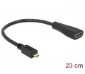 Delock High Speed HDMI Ethernettel - HDMI Micro-D