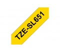Brother TZe-SL651 önlamináló, kábeljelölő szalag