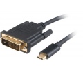 Akasa USB Type-C / DVI-D 1,8m