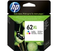 HP 62XL nagy kapacitású háromszínű