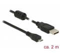 Delock USB 2.0 Type-A > USB 2.0 Micro-B 2 m